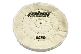 Круг мусліновий Sprut 100мм x 50 шарів білий