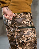 Тактичні штани софтшел піксель draft висока талія ВТ7614, фото 7