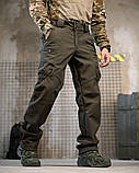 Тактичні штани софтшел піксель draft висока талія ВТ7616, фото 2