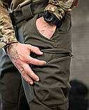 Тактичні штани софтшел піксель draft висока талія ВТ7616, фото 5
