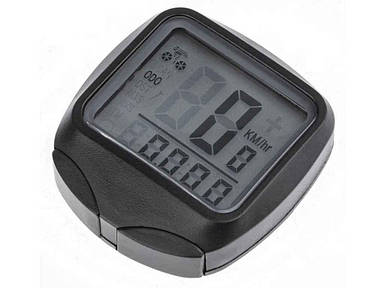 Велокомпютер Atom 16W 16 функцій бездротовий чорний ТМ ONRIDE