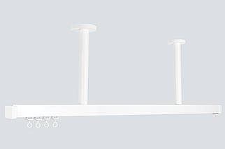 Арін карниз для штор з відступом від стелі  5см до 100см, білий