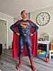 Костюм Супермен для дорослих. Костюм супермена дорослий, фото 2