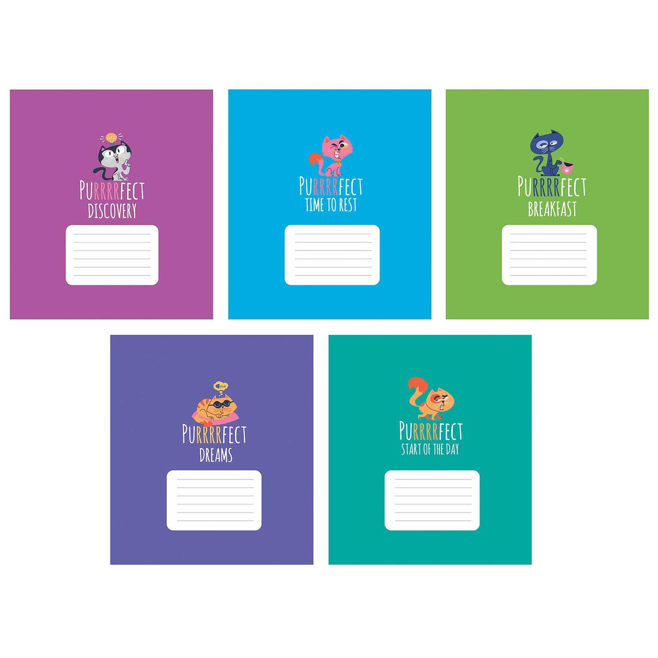 Зошит учнівський (ЦІНА ЗА 5 ШТУК) 18 арк., лінія, обкладинка повноколірна арт. 018-3562L, фото 1