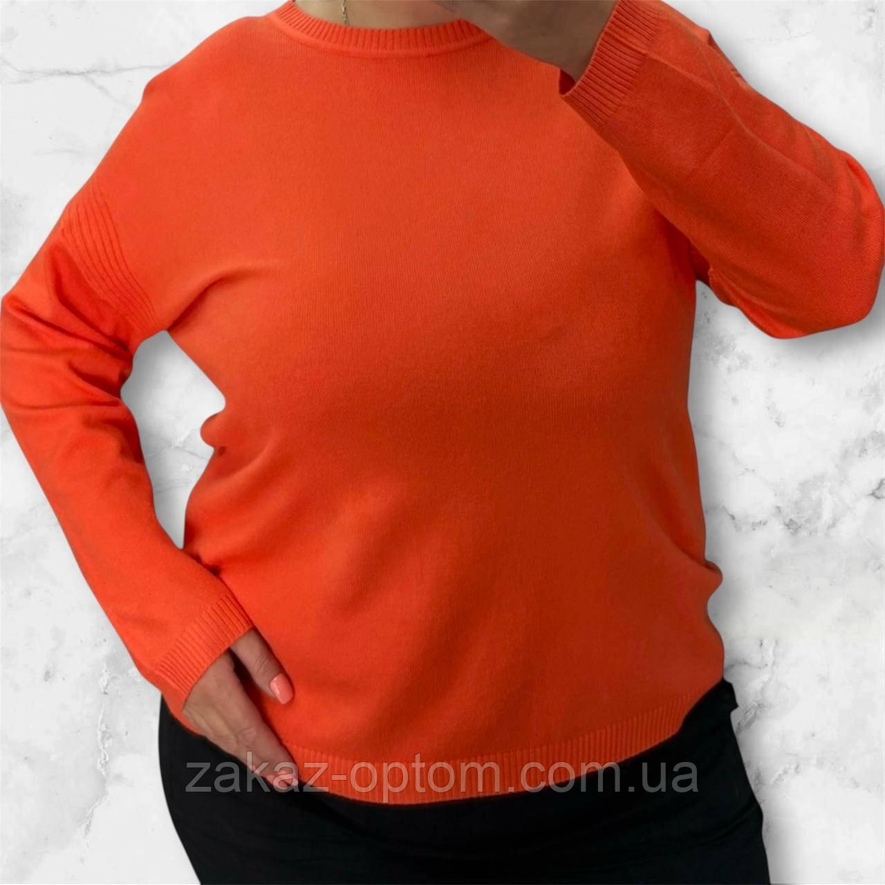 Светр жіночий оптом (52-58) Китай 25232-140230