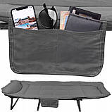 Ліжко-розкладачка туристичне компактне м'яке Bass Polska Розкладне ліжко похідне з регулюванням спинки, фото 8