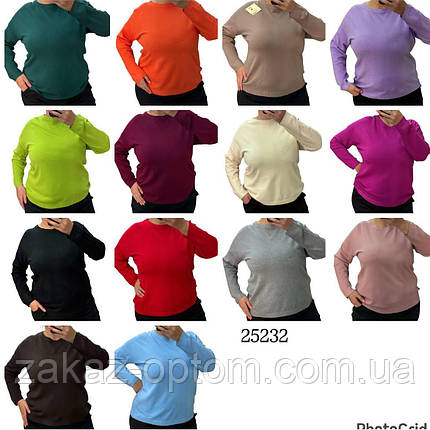 Светр жіночий оптом (52-58) Китай 25232-140231, фото 2