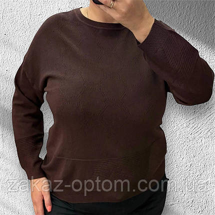 Светр жіночий оптом (52-58) Китай 25235-140237, фото 1