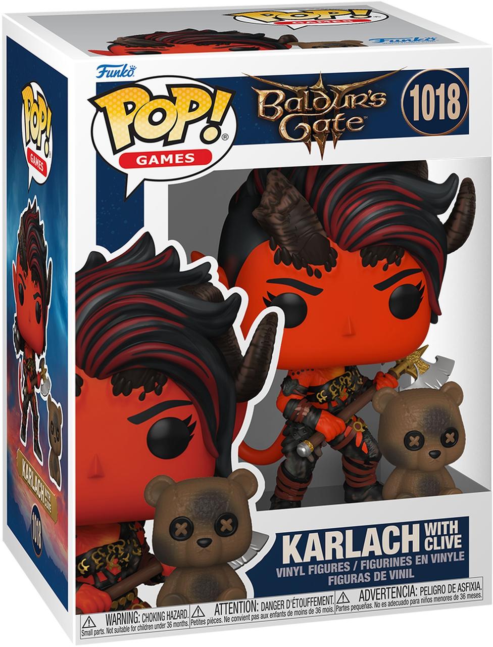 Фігурка Funko POP Games: Baldur's Gate - Karlach & Clive, фото 1