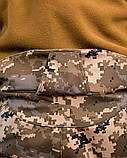 Тактичні штани софтшель піксель draft висока пояс ВТ7614, фото 8
