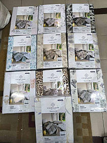 Фланелева полуторна постільна білизна/Комплект постільної білизни/припочинна білизна