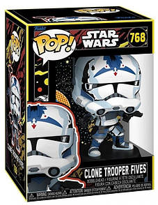 Фігурка Funko POP Star Wars: Clone Wars - Fives (Retro)