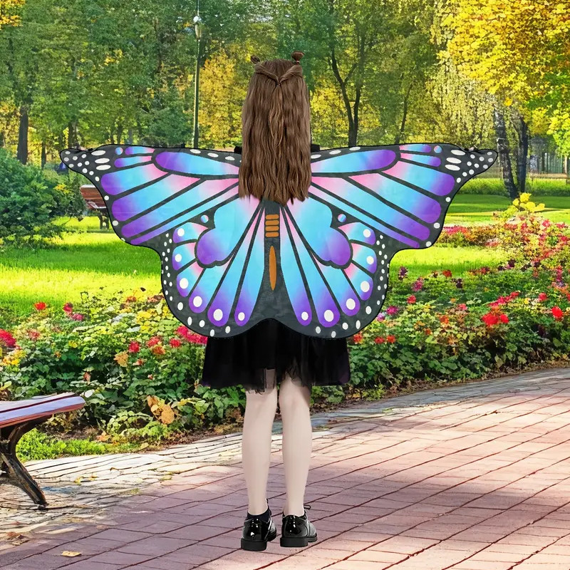 Дитячі крила метелика плащ  + маска, фото 1