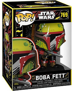 Фігурка Funko POP Star Wars: Book of Boba Fett - Boba Fett (Retro)