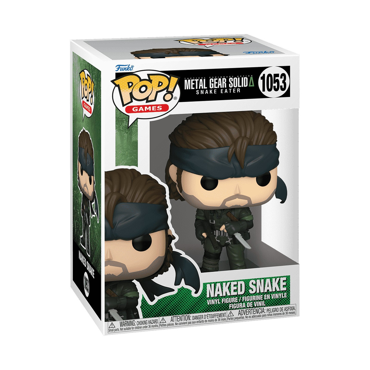 Фігурка Funko POP Games: Metal Gear - Naked Snake, фото 1