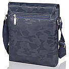 Недорогий сумка чоловіча через плече Palmerston Чоловіча сумка синя US-252, фото 2
