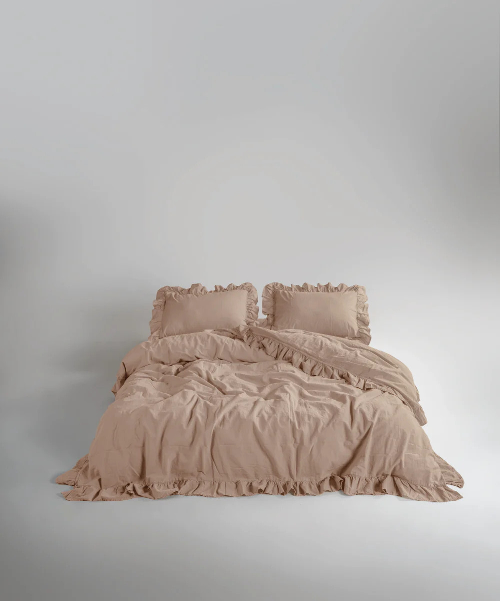 Постільна білизна Limasso Stonewashed Exclusive Ranforce 160 х 220 см Akdeniz Beji, фото 1