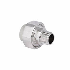 Згін "Американка" латунна зі зварною головкою PPR Blue Ocean 20х1/2" НР