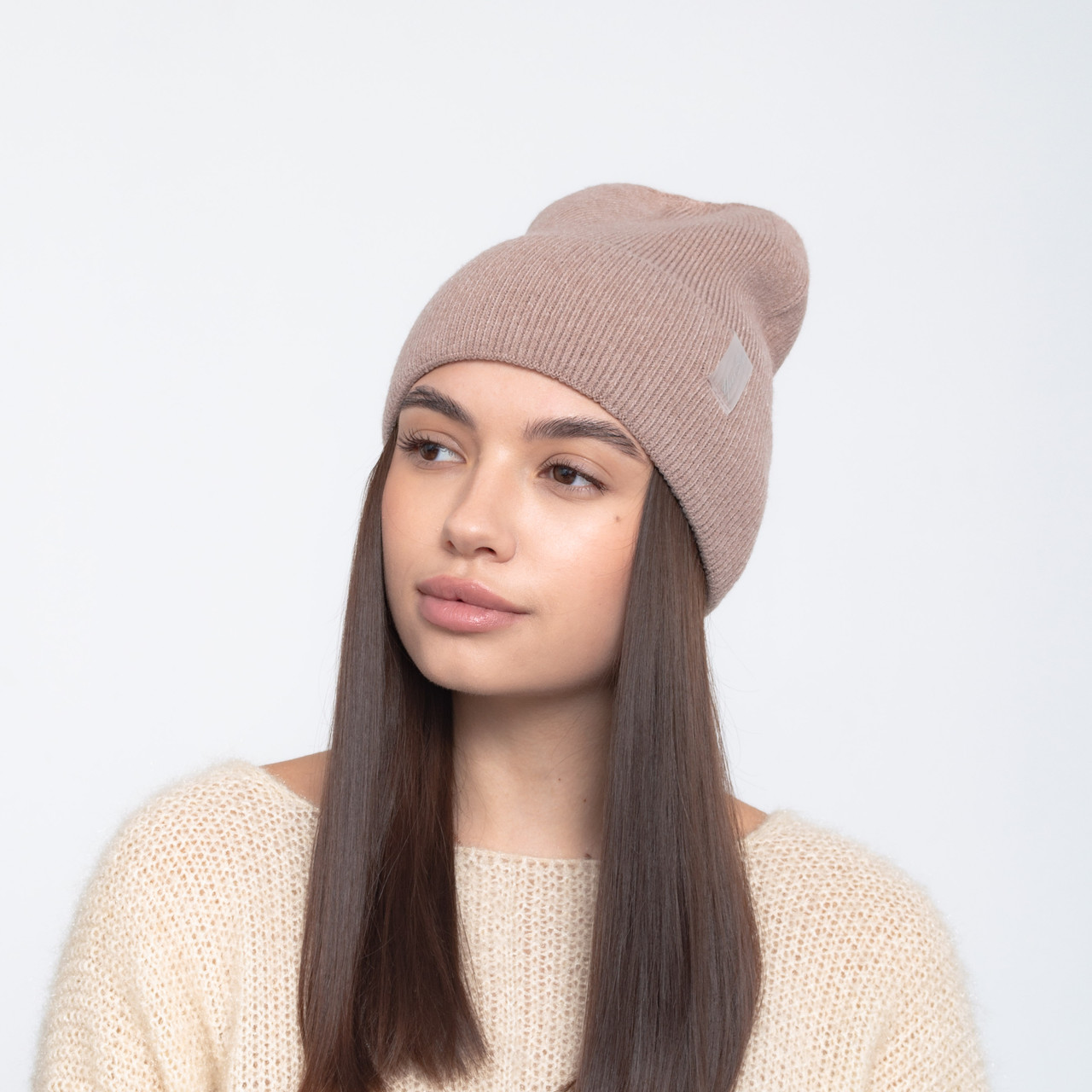 Шапка 2401 К  (кашемір) какао