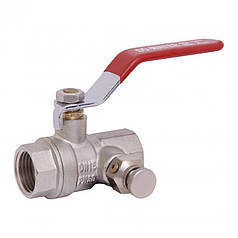 Кран кульовий із краном Мавського SD Plus 1/2" В SD320W15