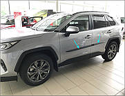 Молдинги на двері для Toyota RAV-4 2018+