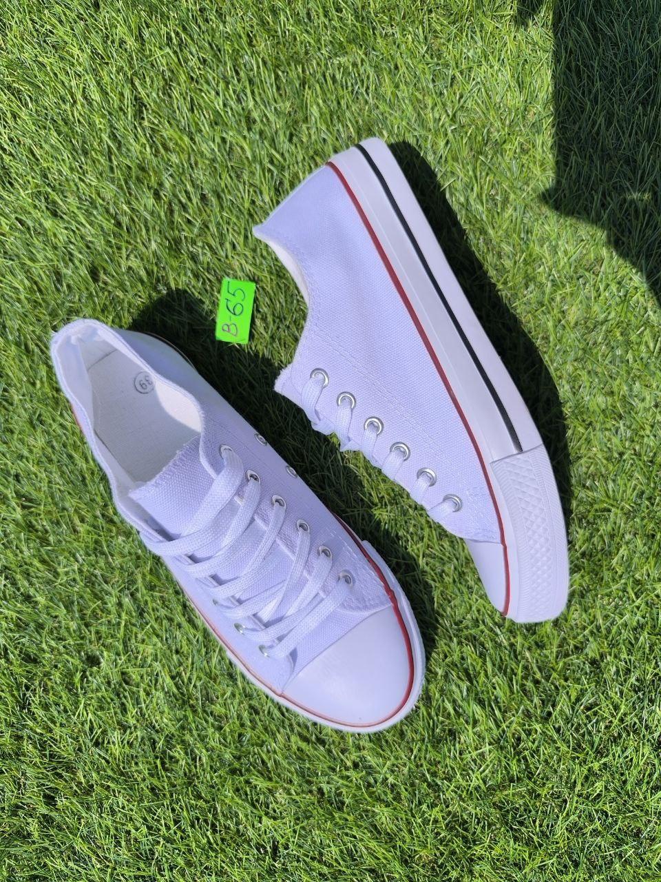 УЧЕНКА 39 р Конверси жіночі БІЛІ кеди кросівки в стилі chuck teylor чоловічі унісекс текстиль демі