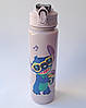 Дитяча пляшка для води Disney Stitch 800мл SAM-12-2 фіолетовий, фото 2