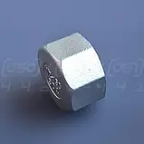 Заглушка нержавіюча DN40 (1"1/2) з внутрішньою різьбою BSPP, н/ж сталь AISI304, Class 150, восьмигранна, фото 4