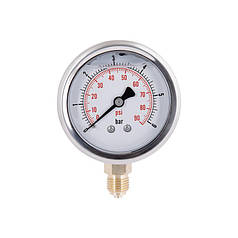 Манометр із гліцерином Thermo Alliance Forte 6 барів, 1/4"Н, нижнє під'єднання TAF170G6B