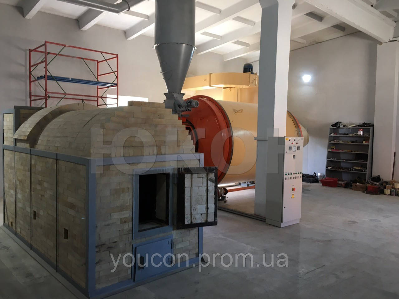Сушарка АВМ 0.65 (барабанна сушарка для тріски, напилки, сумішетки,торфа та рослинних відходів)