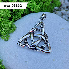 Кулон "Триквітр" з нержавіючої сталі | Ювелірна біжутерія Stainless Steel Jewelry