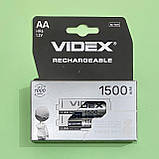 Акумулятор VIDEX АА 1500 мАч (NiMH), ціна за 1 шт, фото 2