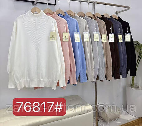 Светр жіночий батал оптом (50-56) Китай 76817-140348, фото 2