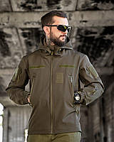 Армейская куртка Олива софтшел NAC, весенняя куртка олива для НГУ, тактическая куртка олива для нац гвардии