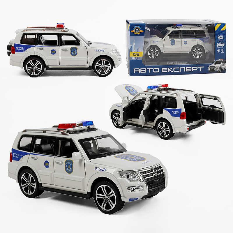 Машина "Авто Експерт", масштаб 1:32, світло, звук, інерція, відчиняються двері, багажник, капот, в кор. /72-2/, фото 1