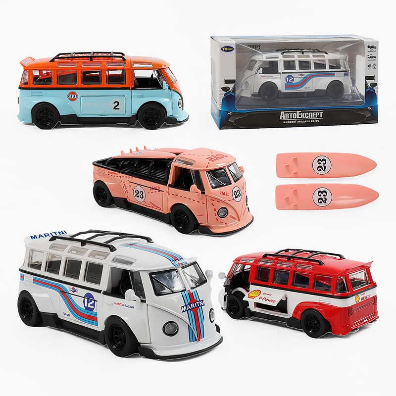 Машинка "Авто Експерт", 4 кольори, масштаб 1:32, світло, звук, інерція, відчиняються двері, багажник, капот, в кор,  МІКС ВИДІВ, фото 1