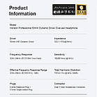 ⇒ Moondrop Horizon - динамічні відкриті повнорозмірні навушники з драйвером ULT 50 мм, фото 10