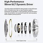 ⇒ Moondrop Horizon - динамічні відкриті повнорозмірні навушники з драйвером ULT 50 мм, фото 4