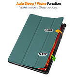 Чохол Ultra Slim Lenovo Tab K11 Plus 11.45" TB352FU, TB352XU Темно-зелений, фото 5