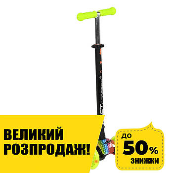 Дитячий триколісний самокат Best Scooter А 25601 /779-1335 Зелений