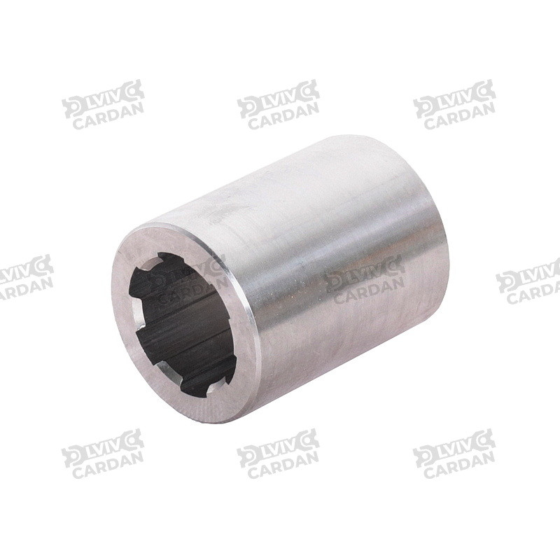 Шліцьова втулка - 6 шліців 44.4 мм (1 3/4”), діаметр посадки - 62 мм, довжина-65мм (BS-6A-65-62)