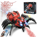 Інтерактивний робот-іграшка Павук з парогенератором, світловими ефектами та музикою, фото 7