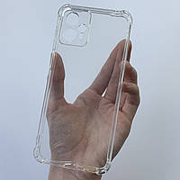 Чохол для Motorola G13 прозорий чохол з посиленими кутами