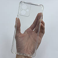 Чохол для Motorola G14 прозорий чохол з посиленими кутами