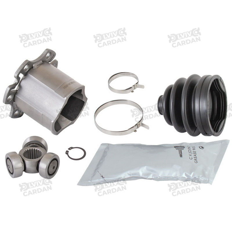 Шрус AUDI Q5, A5, A4 (B8), śr. kam. 36,8mm, внутрішній, лівий/правий, (VW796) (DRIVESHAFT PARTS)