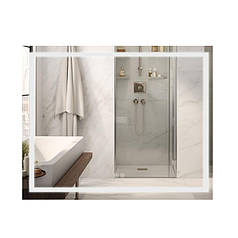 Дзеркало Qtap Mideya (DC-F614) 1000х800 з LED-підсвічуванням Touch, з антизапотіванням, димером QT2078F614W