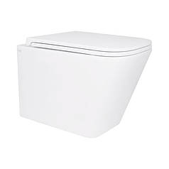 Унітаз підвісний Qtap Tern безобідковий із сидінням Soft-close QT1733052ERW