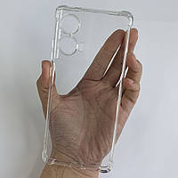 Чохол для Motorola G85 прозорий чохол з посиленими кутами