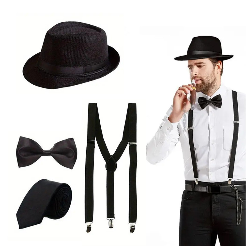 Костюм в стиле Гэтсби Вечеринка Мафия Чикаго. Костюм гангстера, фото 1