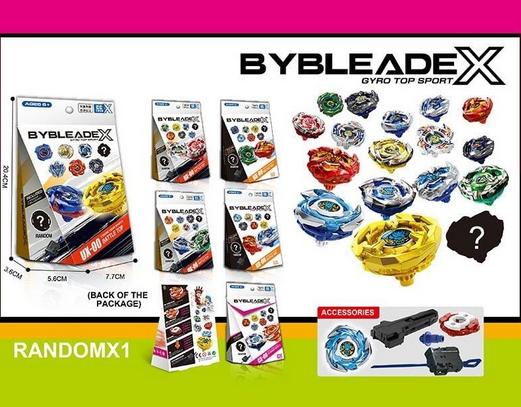Beyblade – дзиґа для боїв із запусковим пристроєм, розбірна з металевими деталями, фото 1